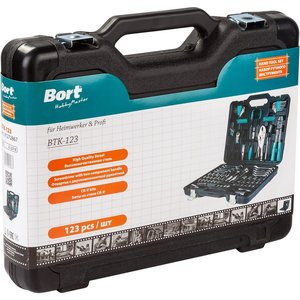 Bort BTK-123 Набор ручного инструмента [91272867]