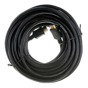 Кабель HDMI Cablexpert CC-HDMI4L-10M, 19M/19M, v2.0, серия Light, позол.контакты, экран, 10м, черный, пакет