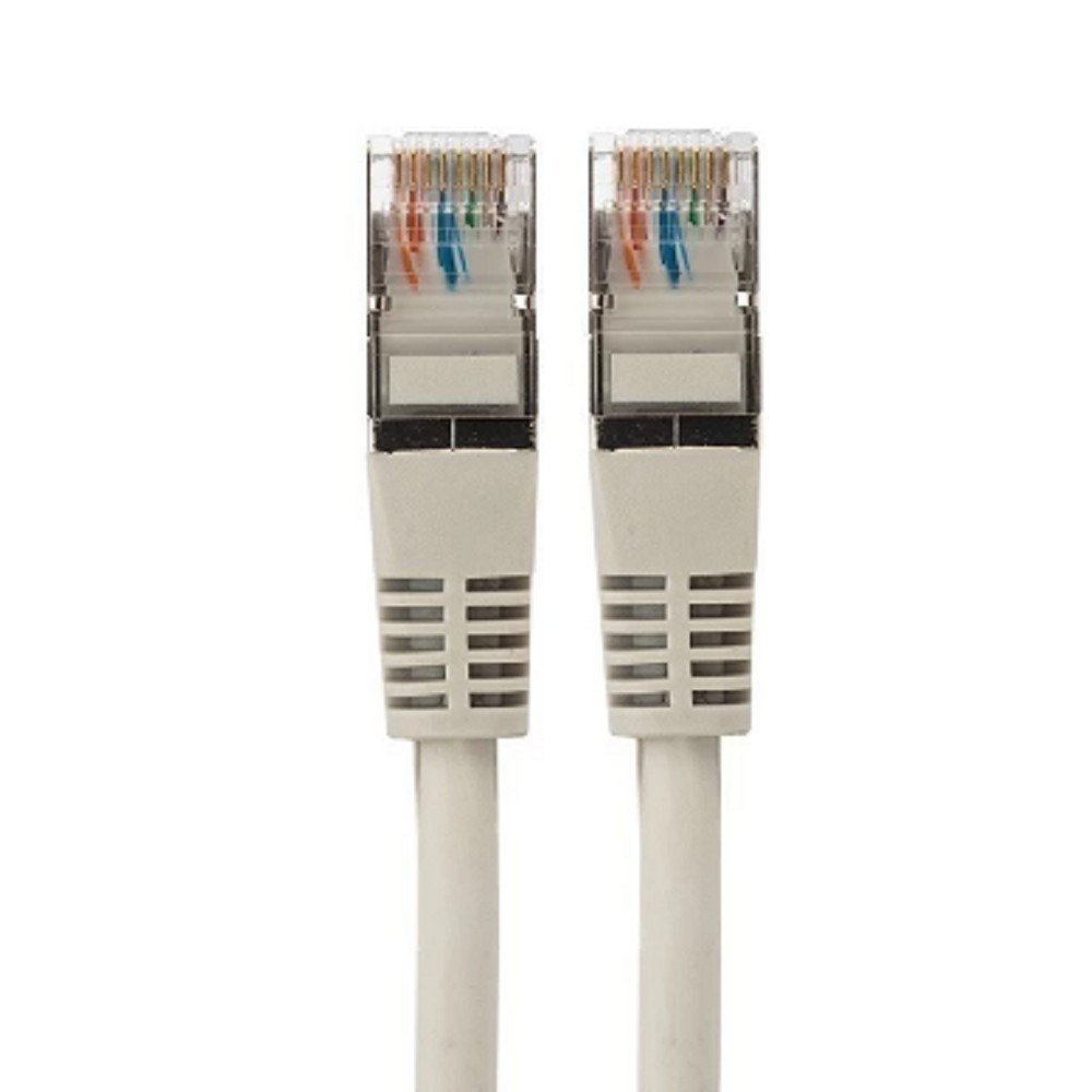 Rexant (18-8004-1) Шнур коммутационный, патч-корд F/UTP RJ45-RJ45, CAT 5e, LSZH серый, 1,5м