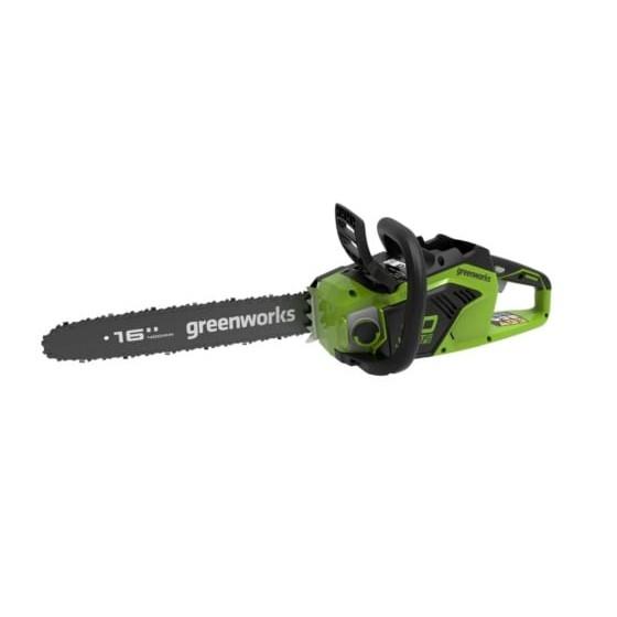 Greenworks Цепная пила аккумуляторная GreenWorks  GD40CS18K4, 40V, 40 см, бесщеточная,  до 1,8 КВТ, с АКБ 4АЧ и ЗУ [2005807UB]