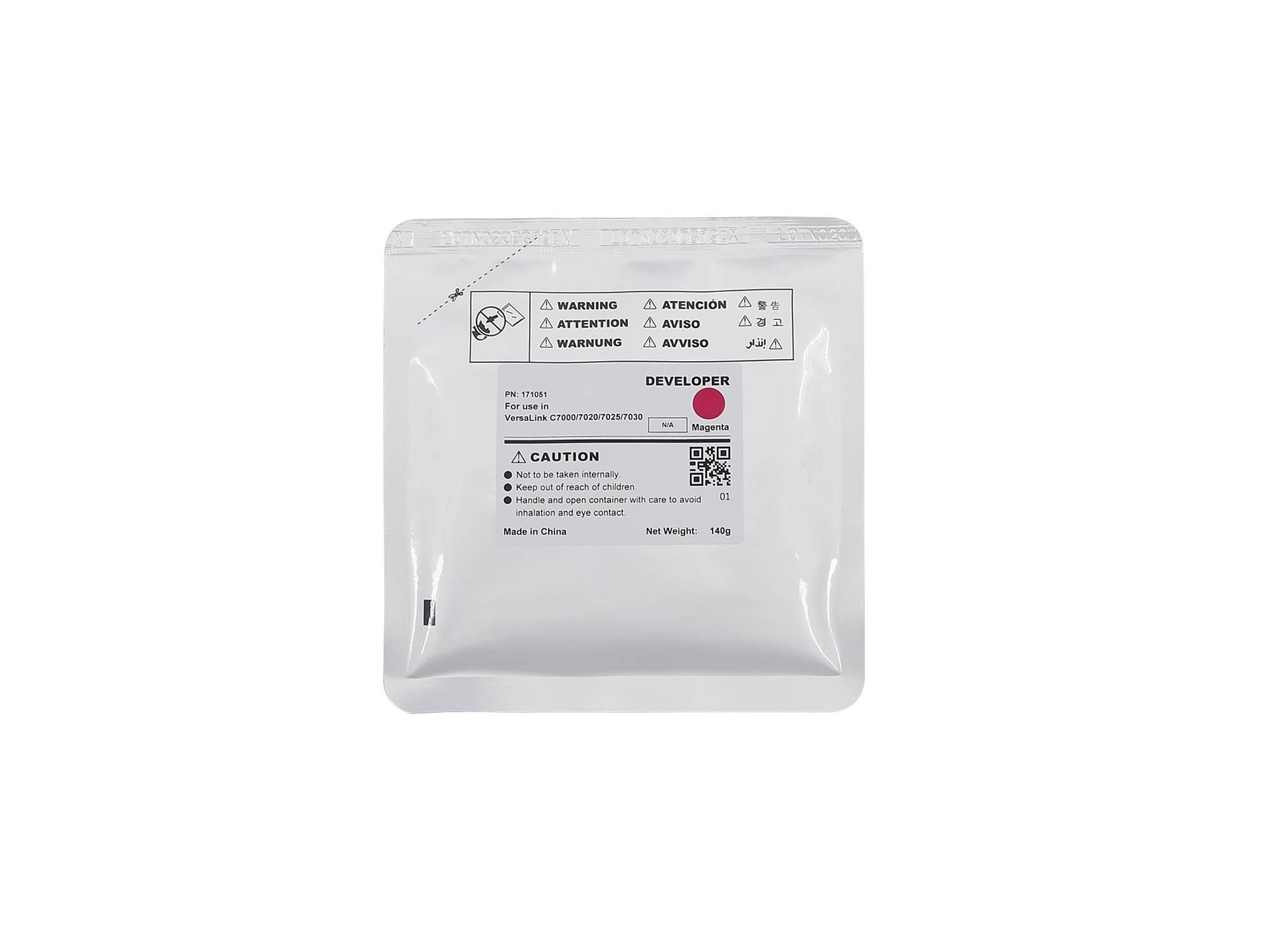 Девелопер для XEROX VersaLink C7000/C7020/C7025/7C030 Magenta (140г, 400000 стр.) CET, CET171051
