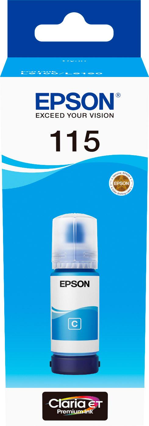 Контейнер с голубыми чернилами Epson  для L8160/8180, C13T07D24A