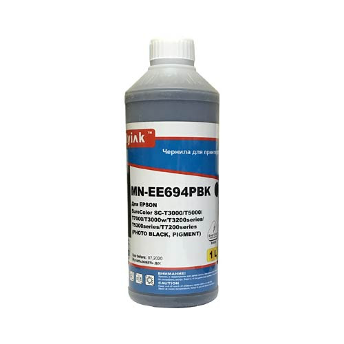 Чернила для EPSON (T6941) SC-T3000/T5000/T7000//T3200/T5200/T7200 (1л, photo black, Pigment) EE694PBK MyInk