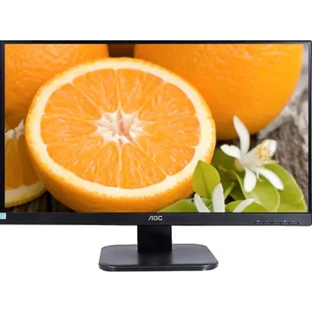 LCD AOC 23.8" 24P1 черный {IPS 1920x1080@60Hz 5ms 178/178 250cd 1000:1 Frameless HDMI1.4 DisplayPort1.2 DVI D-Sub USB3.0x4 AudioOut 2Wx2 Pivot}
