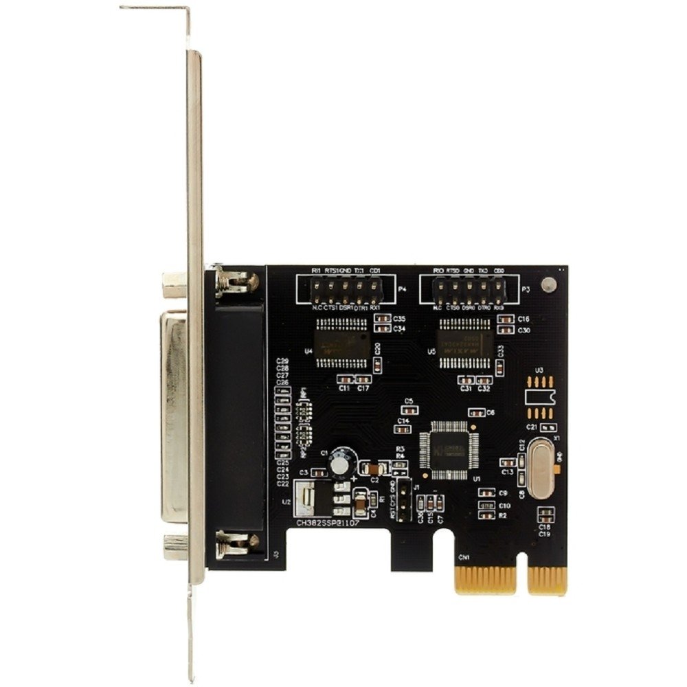 Exegate EX281226RUS Контроллер EXE-303 PCI-E, 2*COM port + 1*LPT (OEM)