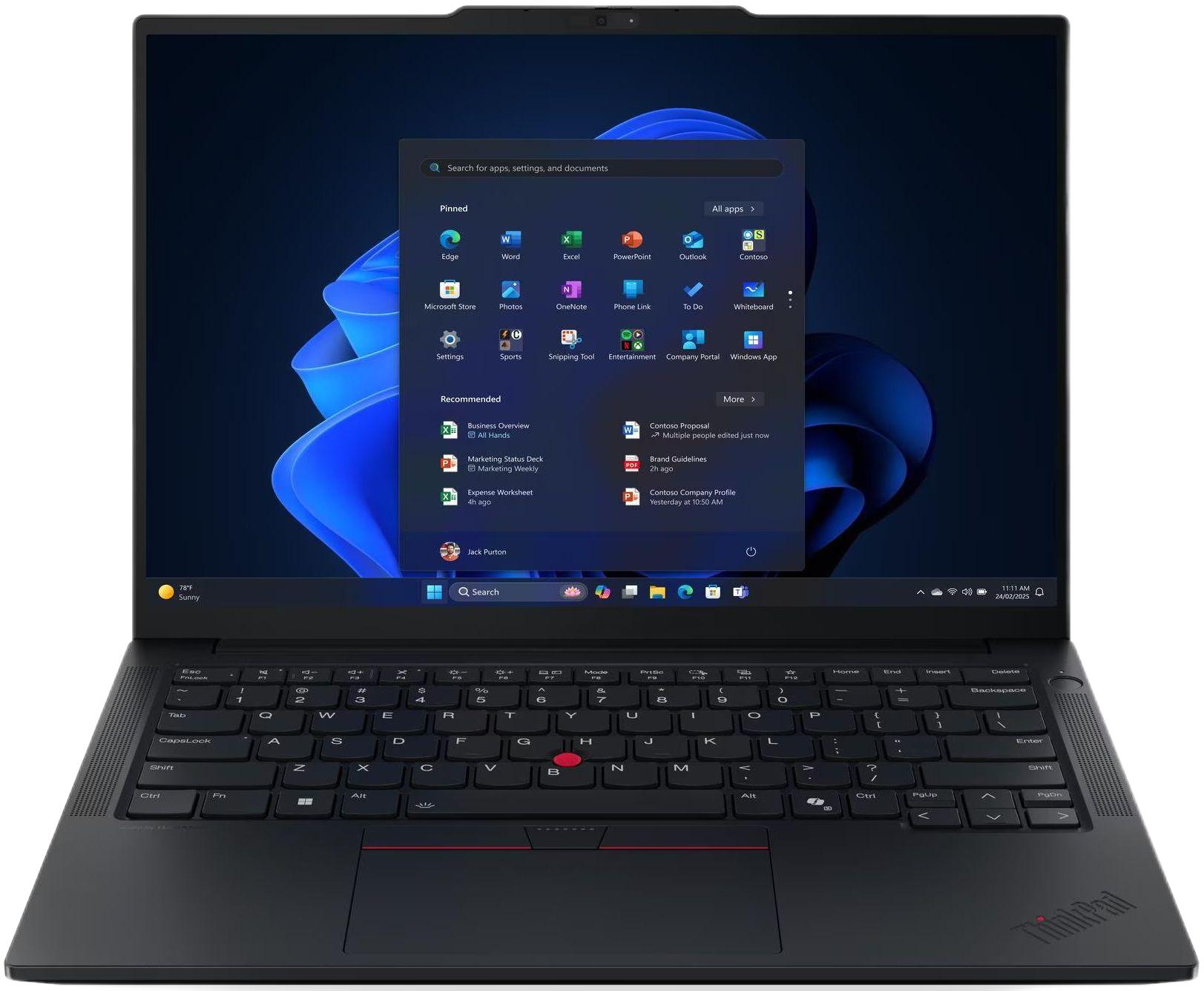 Ноутбук/ Lenovo ThinkPad E14 G7 14" WUXGA IPS, Core7 240H, 16GB, 512GB SSD, 48Wh, Intel Graphics, FHD+IR Cam, Intel WiFi+BT  FP, BKLT KB ENG, NO OS, 1Y, 21T9006FIG