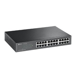 TP-Link TL-SF1024D Коммутатор с 24 портами 10/100 Мбит/с для размещения на столе или в стойке