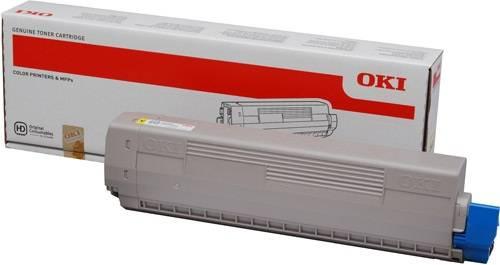 Тонер-картридж Oki C831/841 10K (yellow), 44844505/44844517