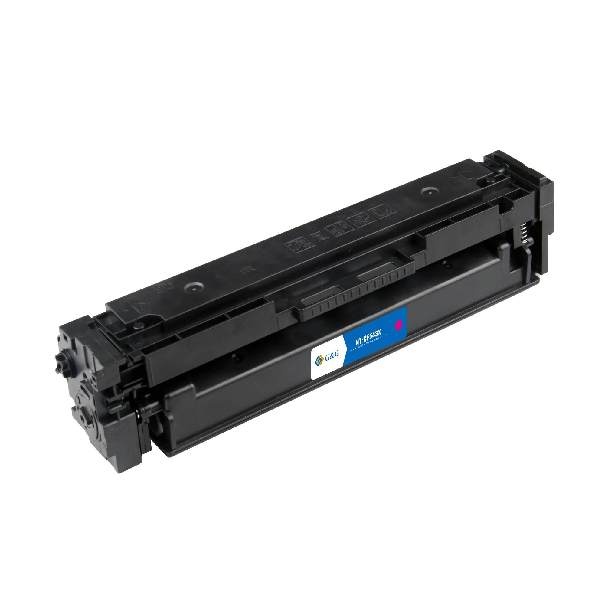 Картридж G&G, аналог HP CF543X/203X красный 2.5k с чипом, NT-PH203XM-B-V4.1-UP-S1