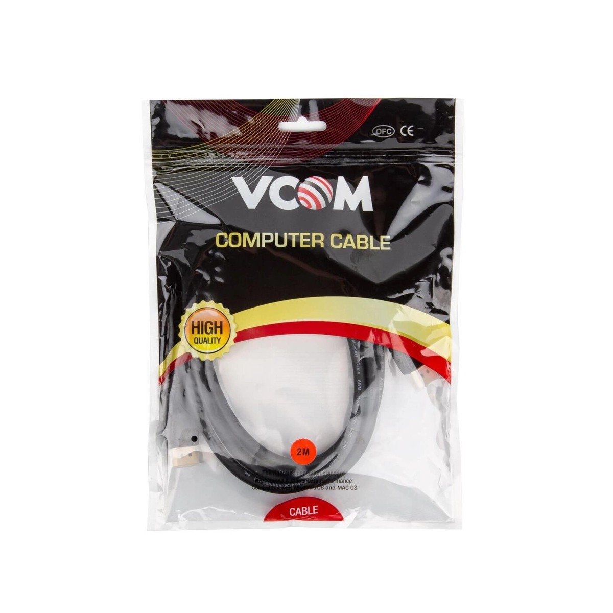 VCOM CG632-2M Кабель соединительный DISPLAY PORT v1.4, 8K@60Hz, 2m VCOM <CG632-2M>(4895182226869)