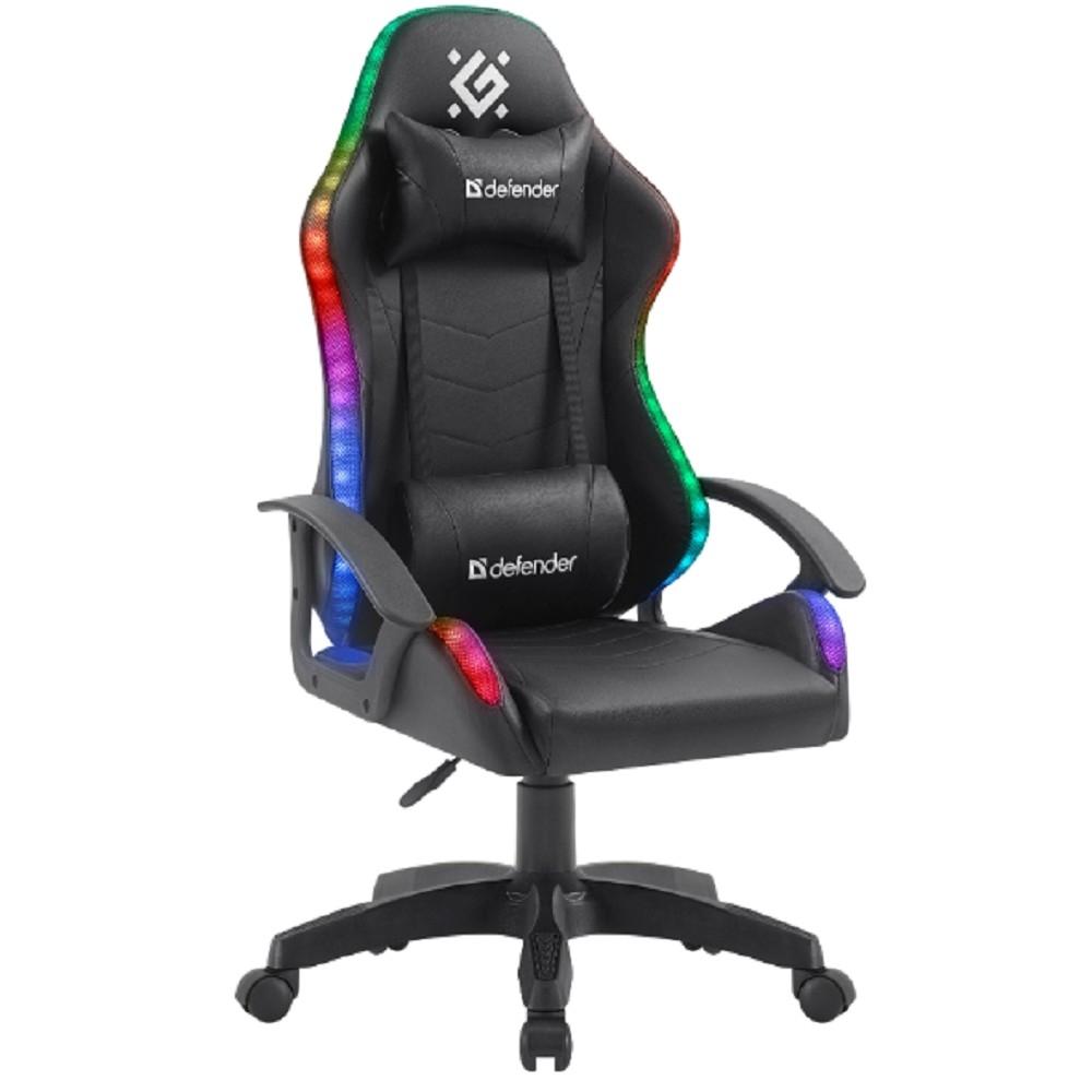 Игровое кресло Factor X RGB,Черный,класс 2,PU DEFENDER, 64045