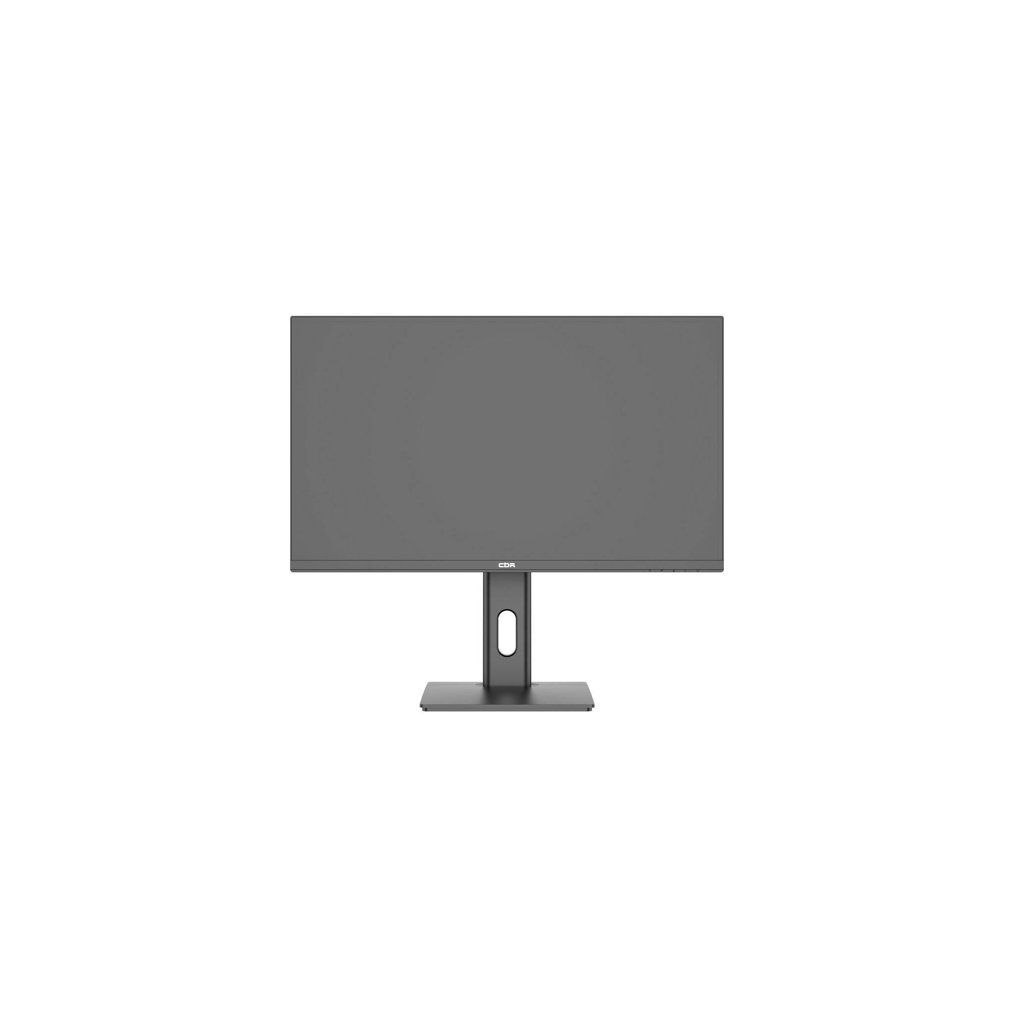 CBR LCD Монитор 27" MU-2703, IPS, UHD 4K 3840x2160, 60Гц, 1мс, 350Кд/м2, Динамики 2*3W, HAS, Pivot, 2*DP/2*HDMI, внутренний БП, черный, кабель HDMI [LCD-MU2703-OPC]