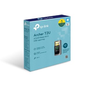 TP-Link Archer T2U Компактный двухдиапазонный USB-адаптер с поддержкой Wi-Fi AC600