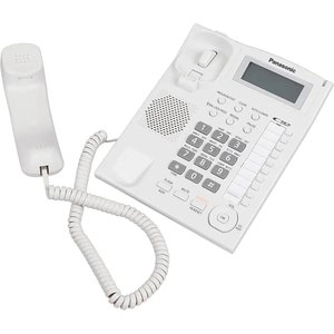 Panasonic KX-TS2388RUW (белый) {индикатор вызова,повторный набор последнего номера,4 уровня громкости звонка}