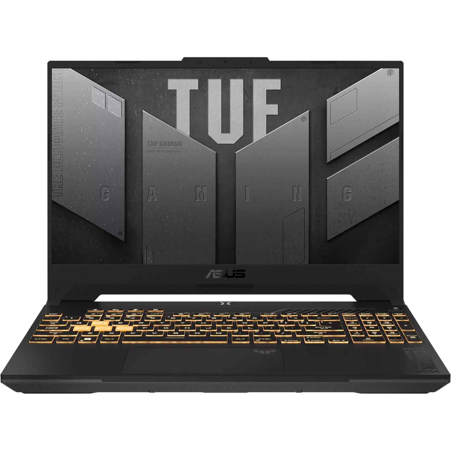 Ноутбук/ ASUS TUF F17 FX707VJB-HX100 17.3"(1920x1080 (матовый, 144Hz) IPS)/Intel Core 5 210H(2.2Ghz)/16384Mb/512PCISSDGb/noDVD/Ext:nVidia GeForce RTX3050(6144Mb)/Cam/BT/WiFi/56WHr/war 1y/2.6kg/Mecha Gray/DOS, 90NR0MY5-M003R0