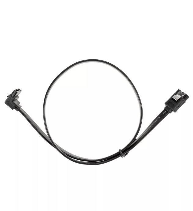 Кабель SATA M --SATA M 3.0V 7 pin  угловой разъем Telecom  0.5m, TUS705-0.5M