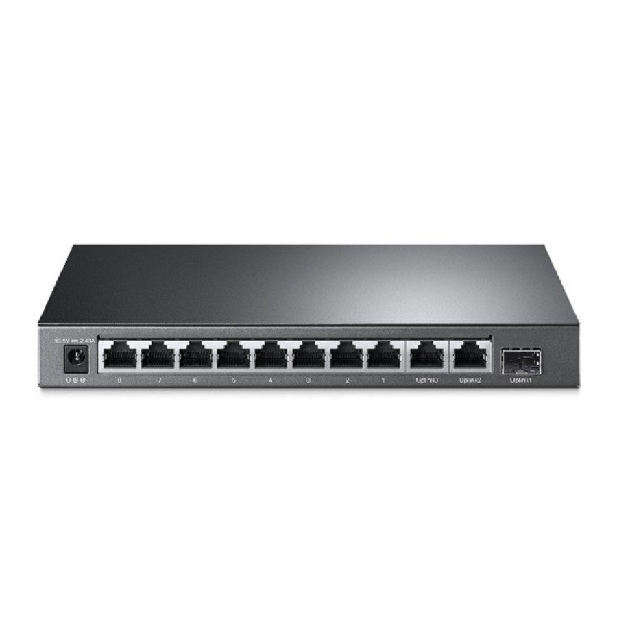 TP-Link TL-SL1311MP Настольный коммутатор на 8 PoE+ портов 10/100 Мбит/с и 3 гигабитных порта