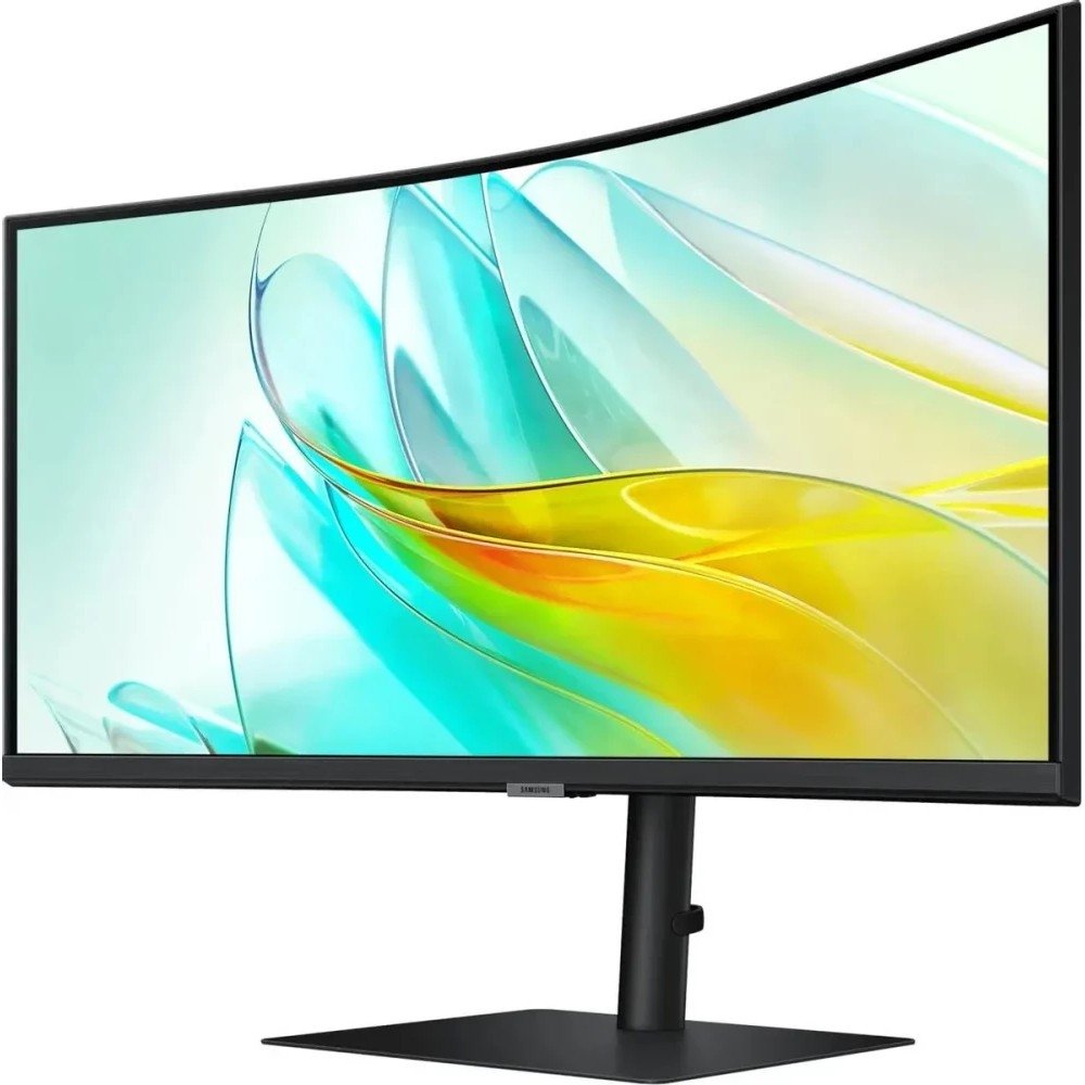 LCD Samsung 34" S34C650UAI ViewFinity S6 черный {VA 3440x1440 100Hz 5ms 21:9 полуматовая 350cd 178/178 DisplayPort USB M/M}, LS34C650UAIXCI