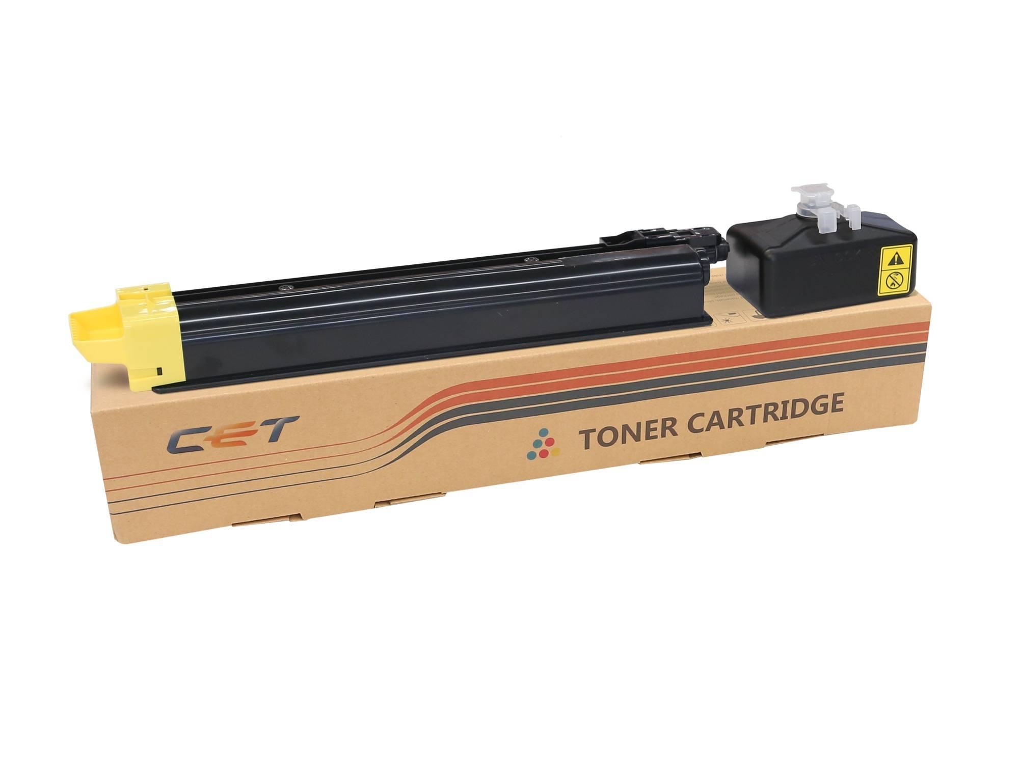 Тонер-картридж для KYOCERA ECOSYS M8124cidn/8130cidn (PK231) Yellow, 105г, 6000 стр. (TK-8115Y/TK8115Y) CET, CET141249R