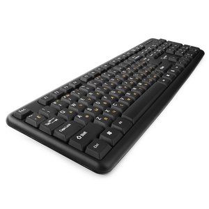 Клавиатура Gembird KB-8320U-BL {черный,USB, 104 клавиши}