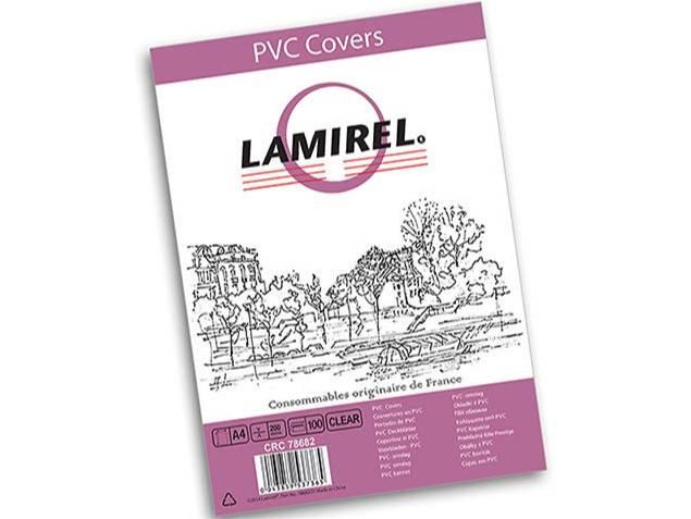 Lamire Обложки Transparent LA(CRC)-7868201 (A4, PVC, прозрачные, 200мкм, 100шт.), LA-78682