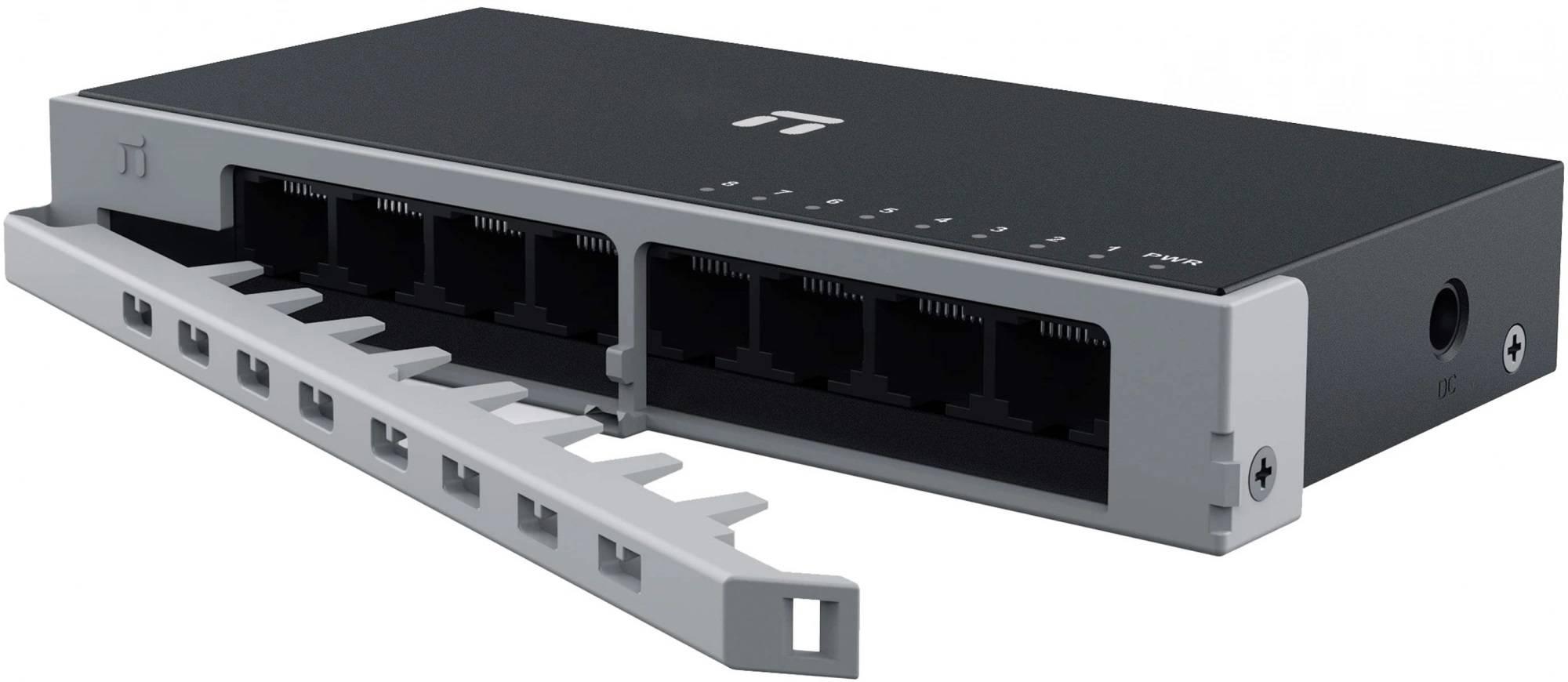Netis ST108D Коммутатор неуправляемый, 8х100 Мбит/сек, настольный, металлический корпус