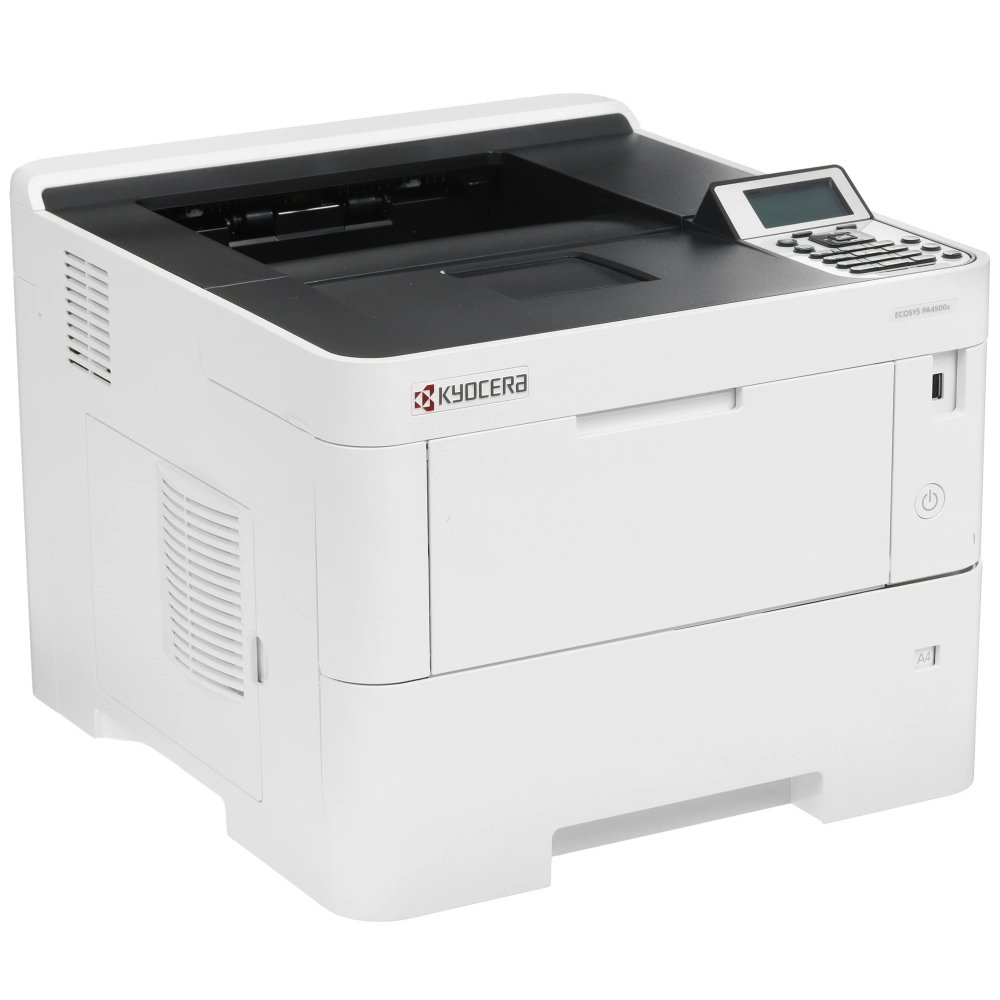 Kyocera ECOSYS PA4500x (110C0Y3NL0) {A4,  45 стр/мин, 1200x1200dpi, 512Мб, USB 2.0, Network, Wi-Fi, Duplex,старт., замена P3145dn}