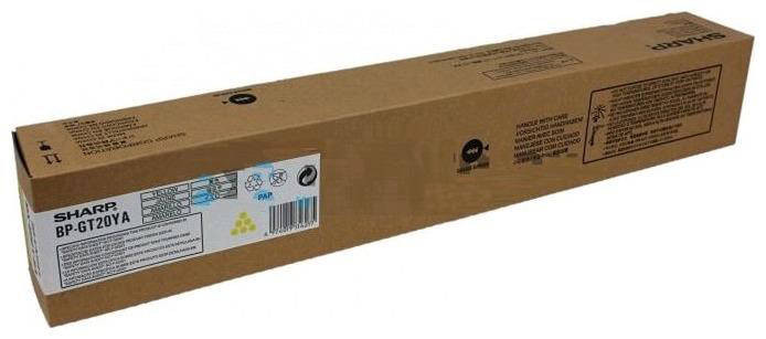 Тонер-картридж желтый для Sharp C-CUBE/Helios BP10C20/20C20/20C25/22C25  (10К) BPGT20YA