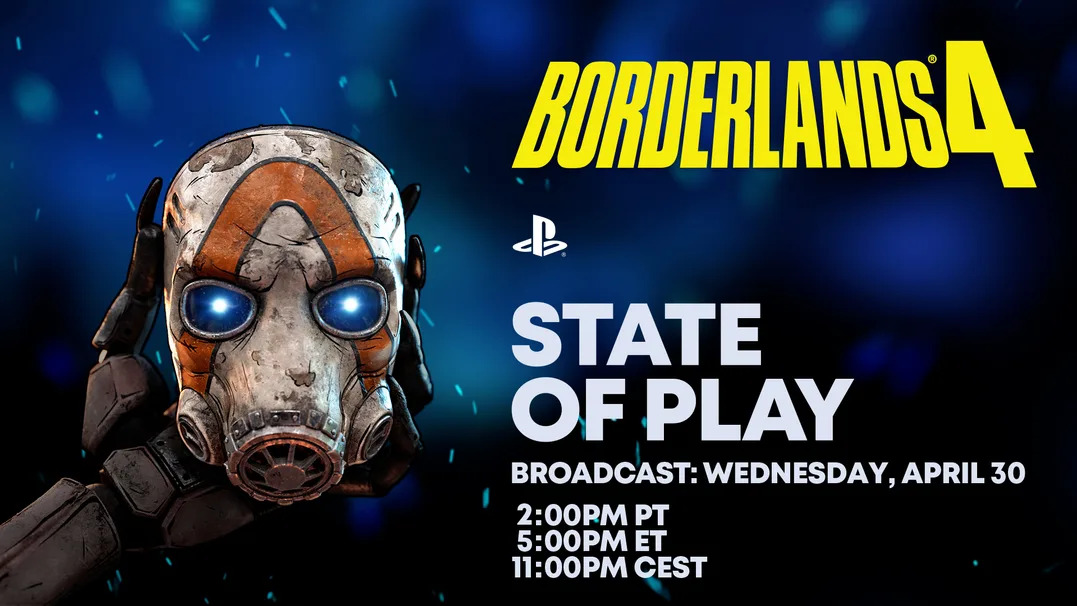 PlayStation анонсировал специальный State of Play по Borderlands 4 — трансляция 30 апреля