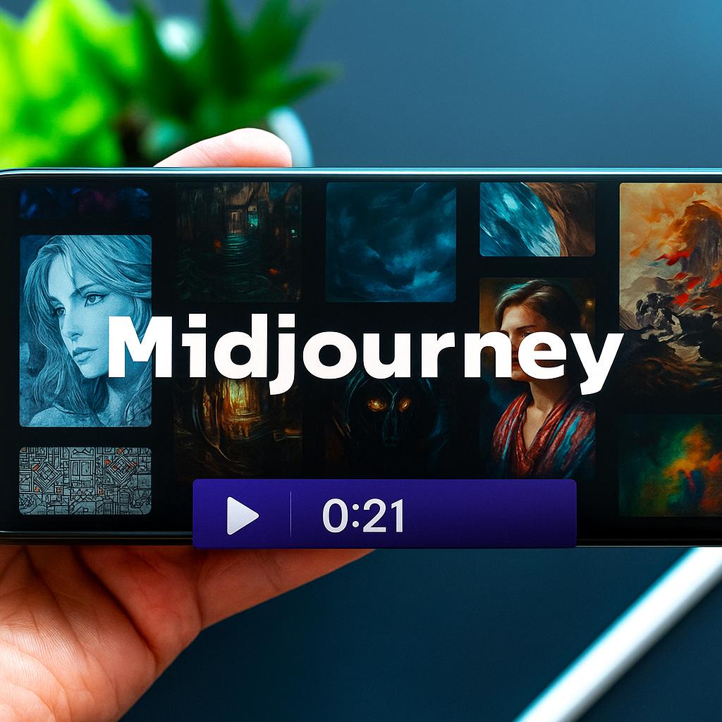 Midjourney запускает генератор AI‑видео