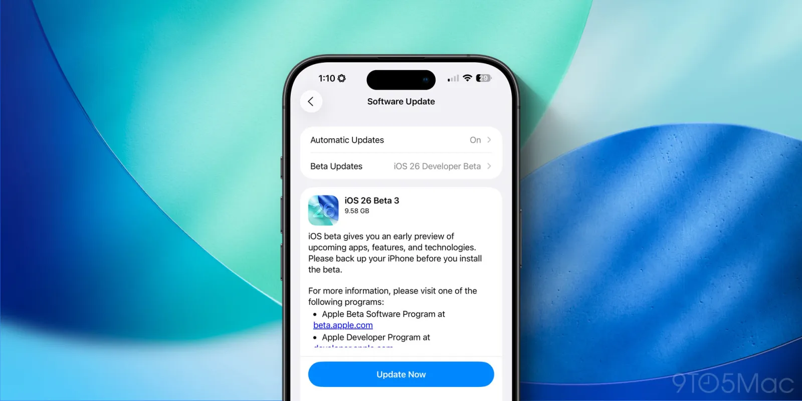 Вышла iOS 26 Beta 3 для разработчиков: что нового