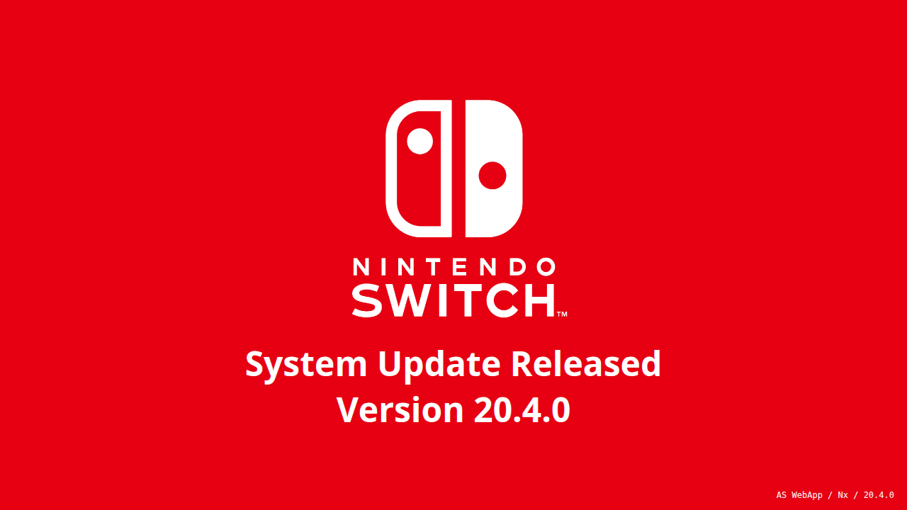 Nintendo Switch 2 получила обновление 20.4.0: что изменилось