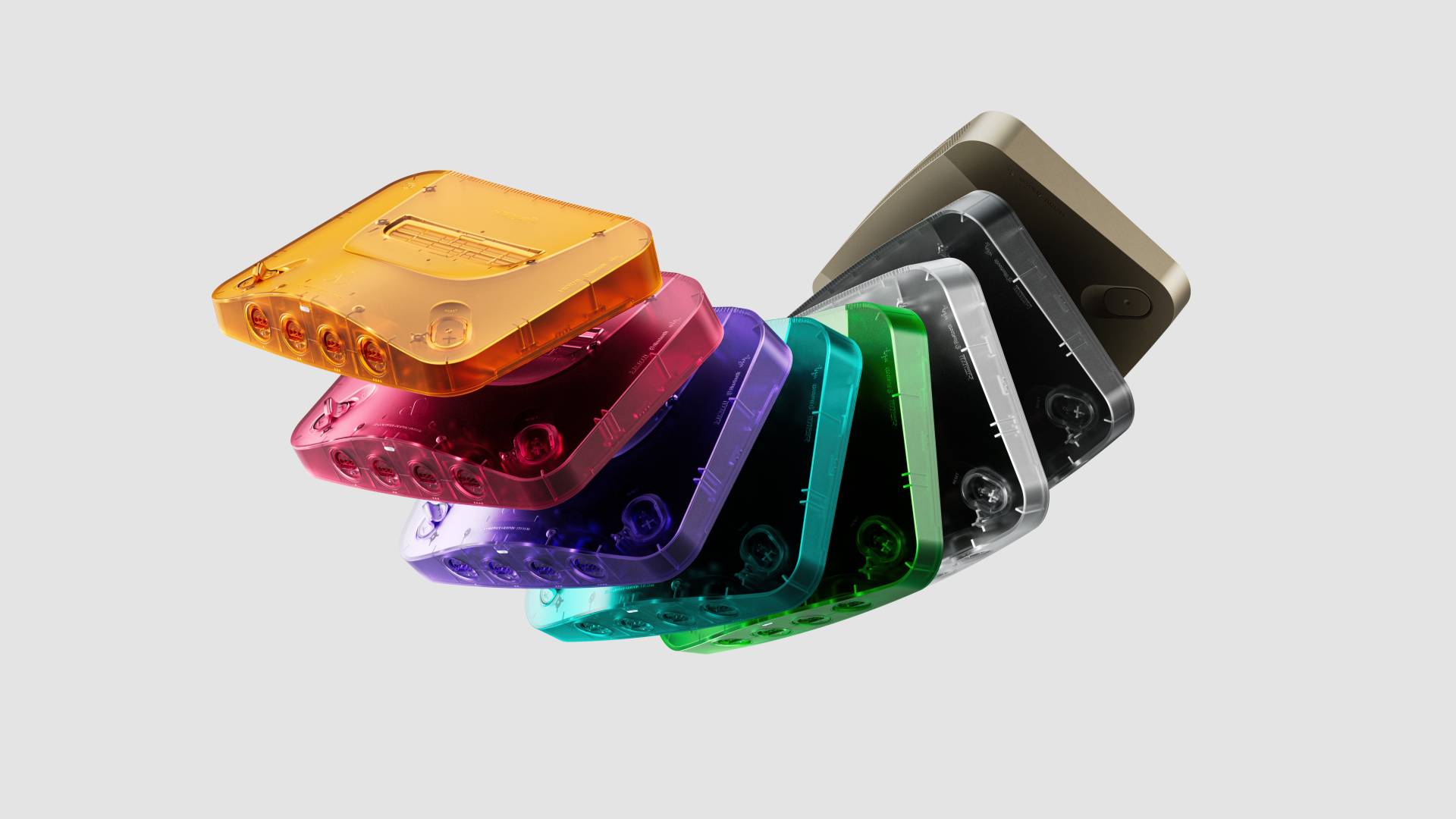 Analogue представила прозрачные 3D-консоли в стиле Nintendo 64