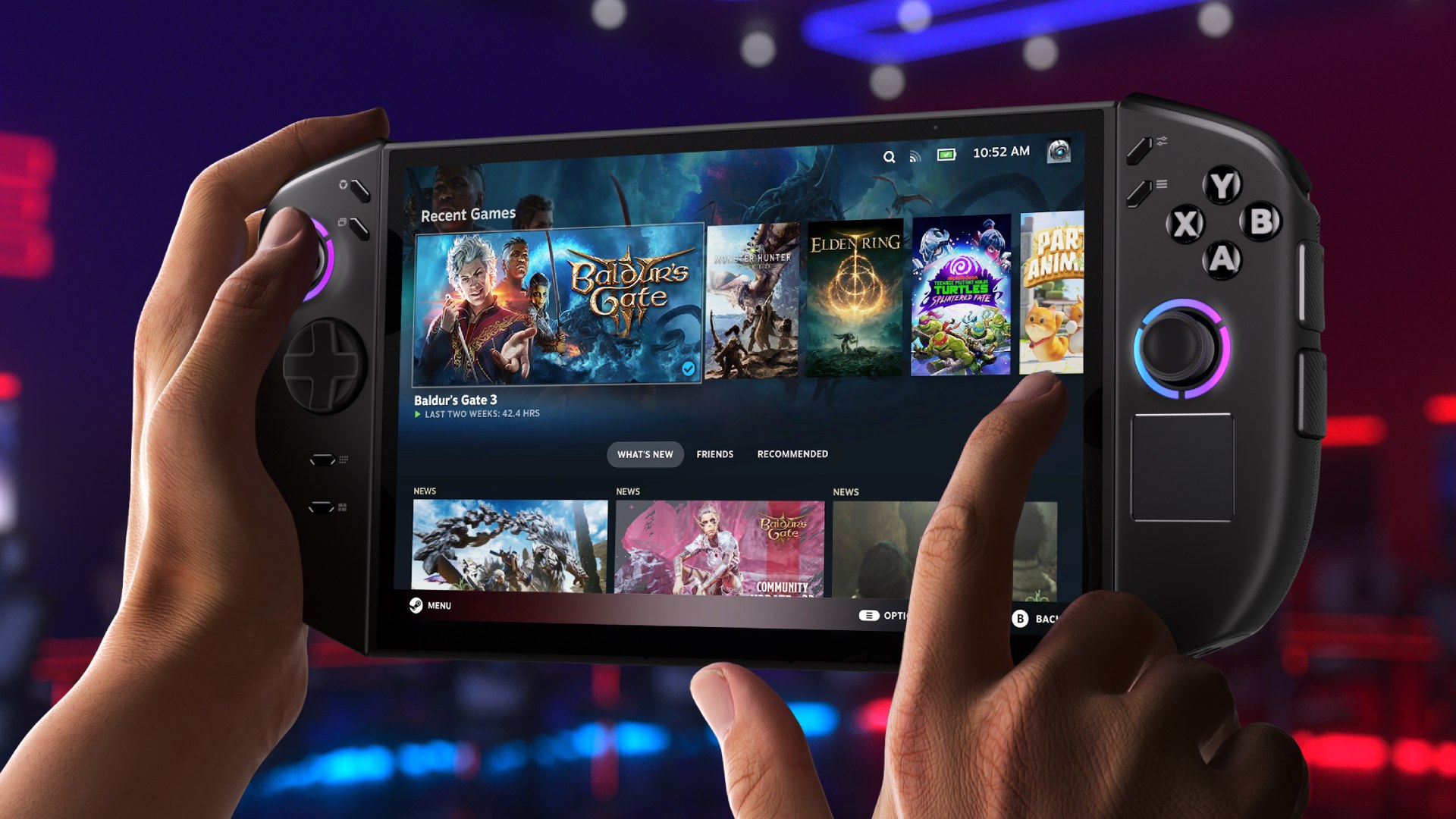Lenovo может выпустить Legion Go 2 с SteamOS вместо Windows
