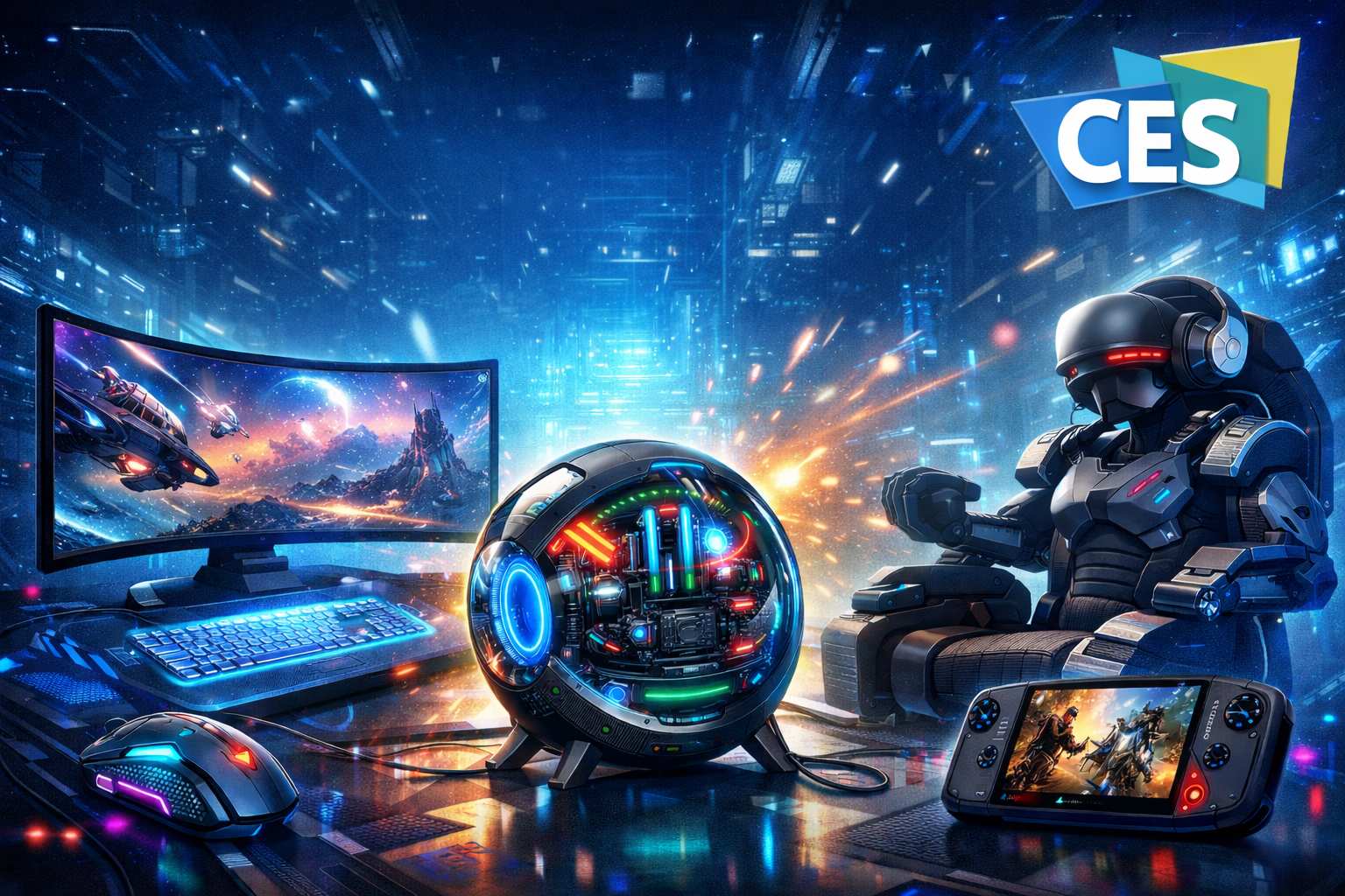 CES 2026 удивляет: самые необычные новинки для ПК-гейминга