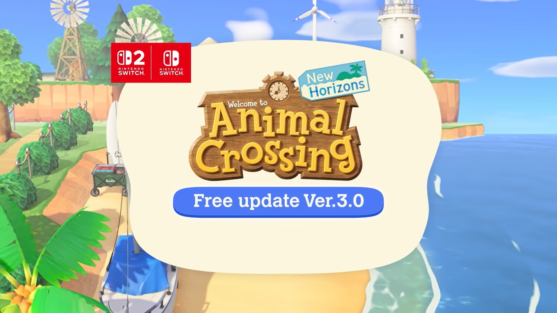Nintendo выпустила обновление 3.0 для Animal Crossing на день раньше