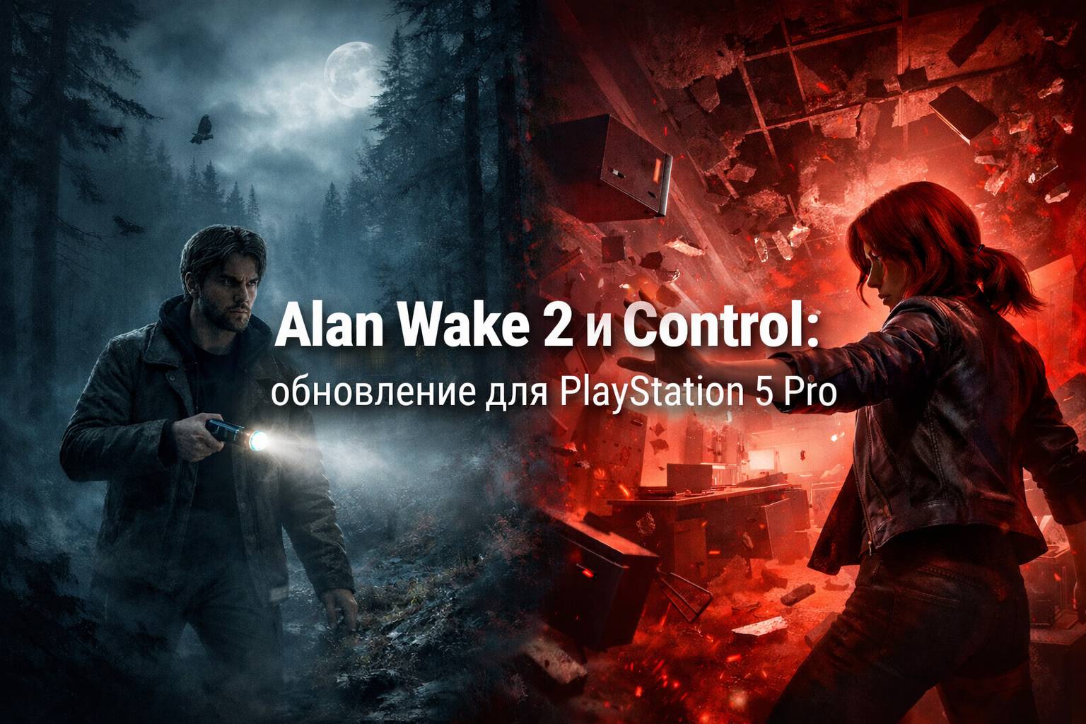 Alan Wake 2 и Control получат крупное обновление для PS5 Pro