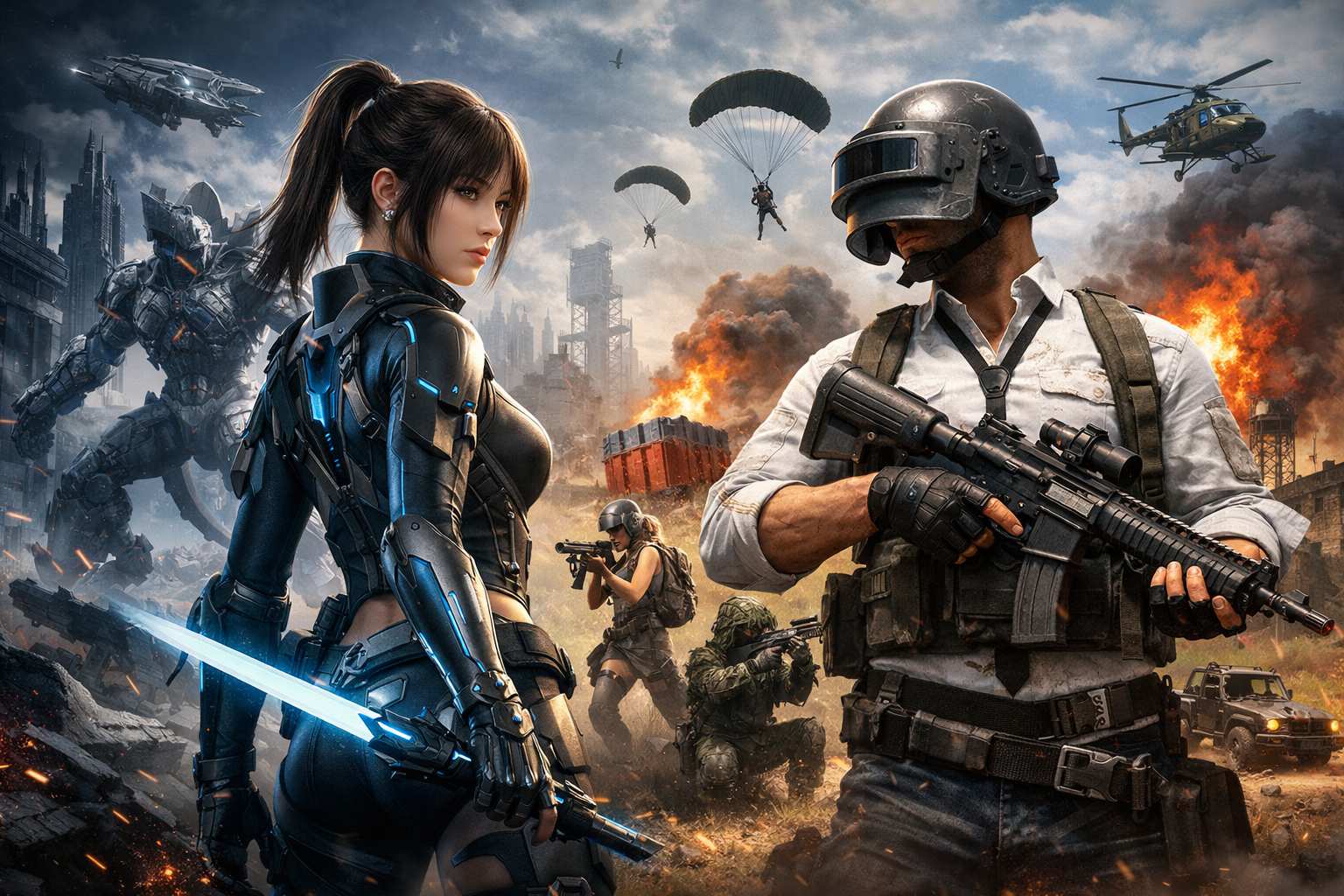 Неожиданный кроссовер: Stellar Blade приходит в PUBG