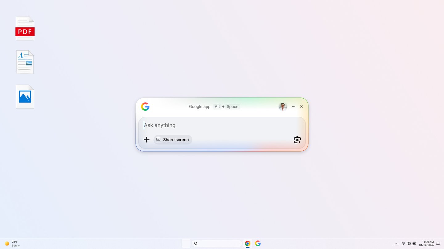 Google выпустила новое приложение для Windows с интеграцией Gemini